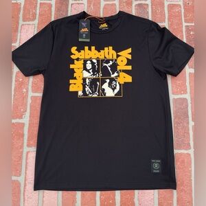 Roark Run Amok Black Sabbath Running Shirt SZ MED DRIRELEASE Ozzy Osborne